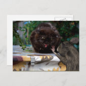 Frieden! Lass uns als Freunde Postkarte (Vorne/Hinten)