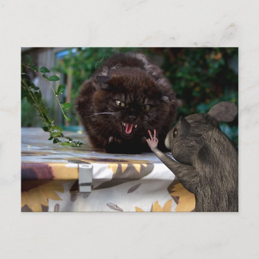 Frieden! Lass uns als Freunde Postkarte (Vorderseite)