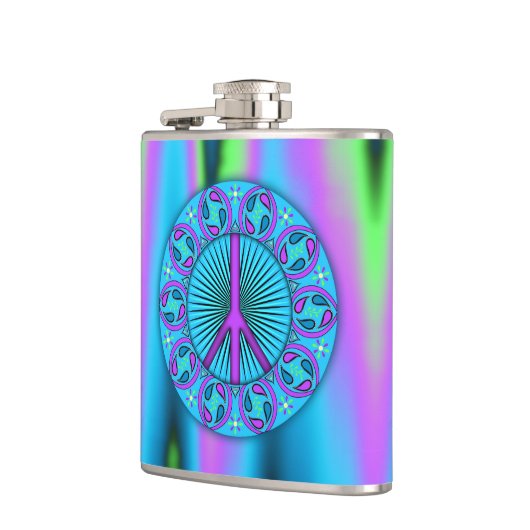 Frieden ~ Leaf Flachmann (Links)