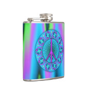 Frieden ~ Leaf Flachmann (Rechts)