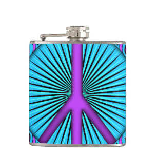 Frieden ~ Leaf Flachmann