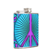 Frieden ~ Leaf Flachmann (Rechts)