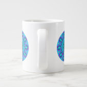 Frieden ~ Leaf Jumbo-Tasse (Rückseite)