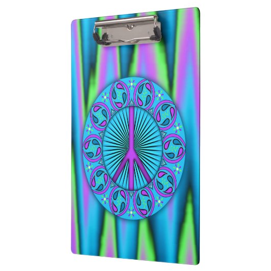 Frieden ~ Leaf Klemmbrett (Links)