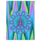 Frieden ~ Leaf Klemmbrett (Rückseite)