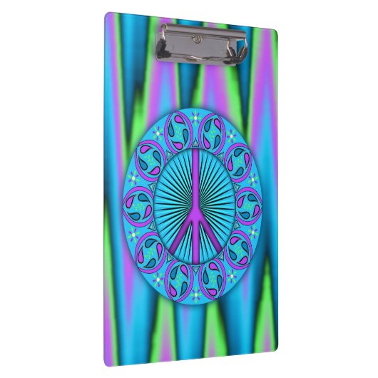 Frieden ~ Leaf Klemmbrett (Rechts)