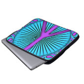 Frieden ~ Leaf Laptopschutzhülle (Vorne Knopf)