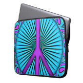 Frieden ~ Leaf Laptopschutzhülle (Vorderseite Links)