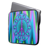 Frieden ~ Leaf Laptopschutzhülle (Vorderseite Links)