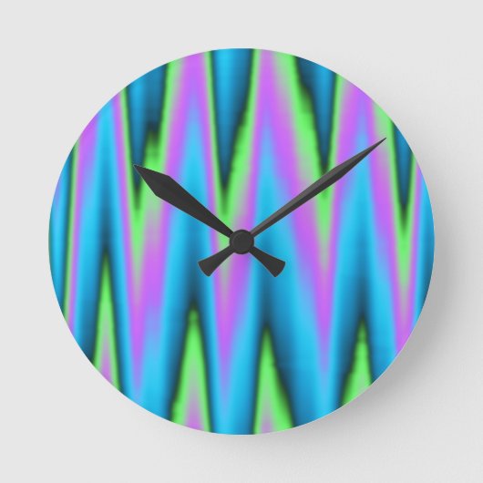 Frieden ~ Leaf Runde Wanduhr (Vorderseite)