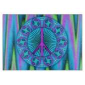 Frieden ~ Leaf Schneidebrett (Vorderseite)