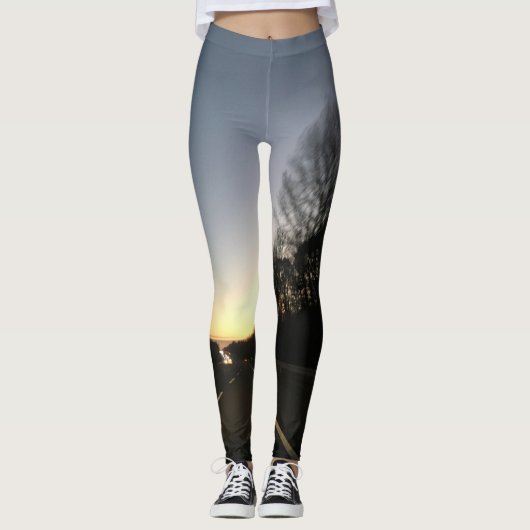 Frieden Leggings (Vorderseite)