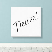 FRIEDEN LEINWANDDRUCK (Insitu (Holzboden))