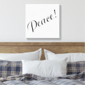 FRIEDEN LEINWANDDRUCK (Insitu (Schlafzimmer))