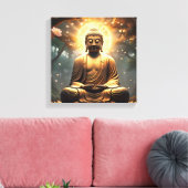 Frieden Leinwanddruck (Insitu (Wohnzimmer))