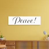 FRIEDEN LEINWANDDRUCK (Insitu (Wohnzimmer))