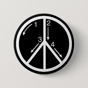 Frieden lernen button