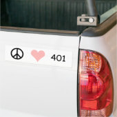 Frieden, Liebe, 401 Autoaufkleber (Auf Lkw)