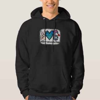 Frieden Liebe 6. Klasse Gruppe Zurück zur Schule S Hoodie