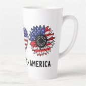 Frieden, Liebe, Amerika Milchtasse (Rechts)