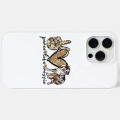 Frieden, Liebe, Aussie, australischer Schäferhund, Case-Mate iPhone Hülle (Rückseite (Horizontal))