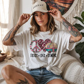 Frieden Liebe Camping Tri-Blend Shirt