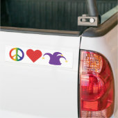 Frieden, Liebe, CCT Autoaufkleber (Auf Lkw)