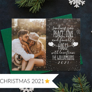 Frieden, Liebe & endlich Umarmungen!   Weihnachten Einladung