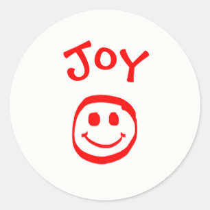 Frieden, Liebe, Freude - Circle Sticker