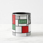 Frieden, Liebe, Freude Tasse (Zentrum)