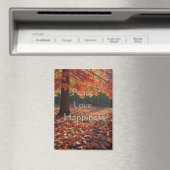 Frieden Liebe Glück Magnet (In Situ (Geschirrspüler))