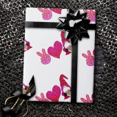 Frieden Liebe Gnom | Valentinstag Sublimation Geschenkpapier