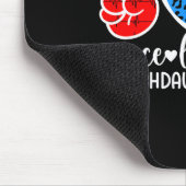 Frieden Liebe Heilung Chd Bewusstsein Chd Mutter E Mousepad (Ecke)