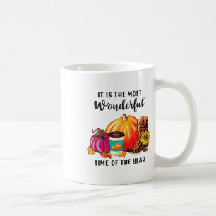 Frieden Liebe Herbst Leopard Kürbis Gewürz Herbst Kaffeetasse