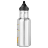 Frieden Liebe Herz Trinkflasche (Rechts)