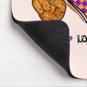 Frieden, Liebe, Hexe Mousepad (Ecke)