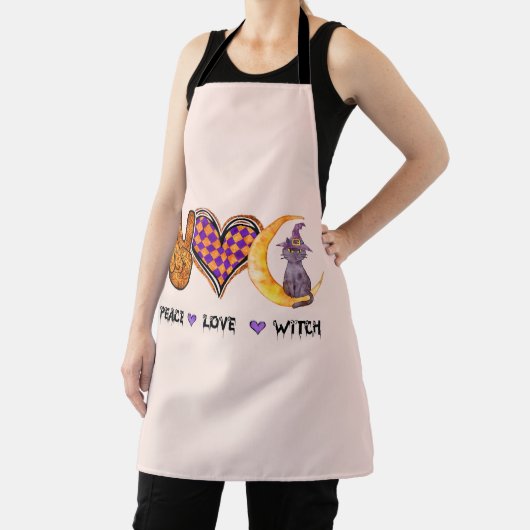 Frieden, Liebe, Hexe Schürze (InSitu)