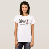 Frieden, Liebe, Hexe T-Shirt (Vorne ganz)