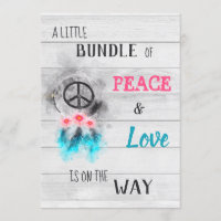 *~* Frieden & Liebe Hippie Neutrale Rustikale Baby