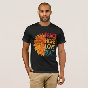 FRIEDEN LIEBE HOFFNUNG GLEICHHEIT T-Shirt