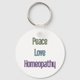 Frieden, Liebe, Homöopathie Schlüsselanhänger