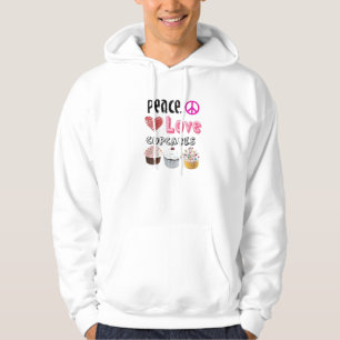 Frieden, Liebe, Hoodie