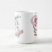 "Frieden, Liebe & Kaffee" Tasse (Mittel)