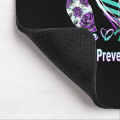 Frieden Liebe Lebensbewusstsein Damen Semikolon Ge Mousepad (Ecke)