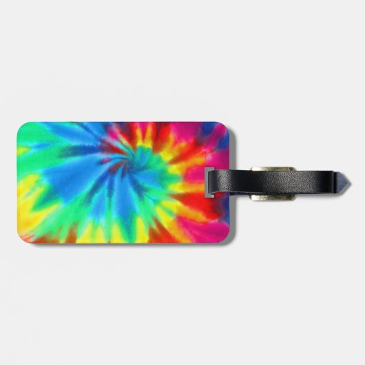 Frieden, Liebe, Marienkäfer Gepäckanhänger (Rückseite horizontal)