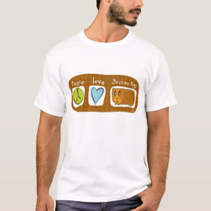 Frieden, Liebe, Meerschweinchen 2 T-Shirt