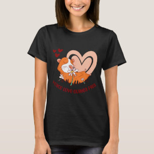 Frieden Liebe Meerschweinchen Lustiger Spruch Für T-Shirt