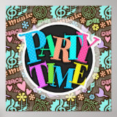 Frieden, Liebe, Musik Poster (Vorne)