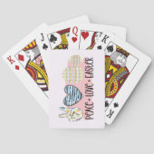 Frieden - Liebe - Ostern Spielkarten (Rückseite)