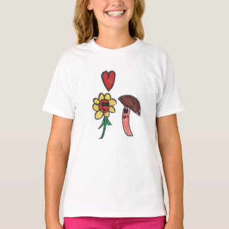 Frieden LIEBE! & Pflanze T-Shirt